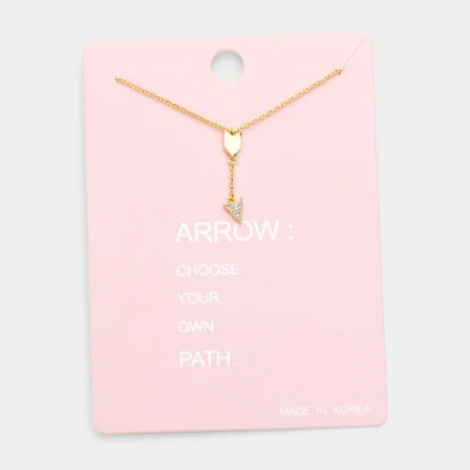 Rhinestone Pendant Necklace