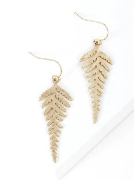 Fern Leaf Earrings