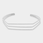 Angled Split Metal Cuff