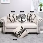 Smile Message Cushion Cover - Image 2