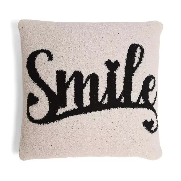 Smile Message Cushion Cover - Image 3
