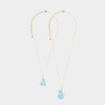 2PCS - Enamel Cats Pendant Moms and Kids Set Necklaces - Image 2