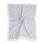 Leopard Patterned Reversible Kids Throw Blanket - Image 2