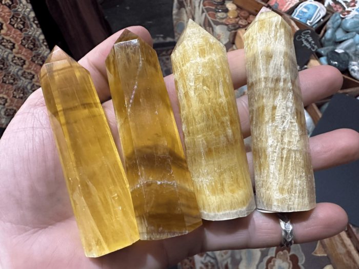 Optical Calcite Stone Tower - Image 1