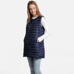 Puffer Button Vest - Image 3