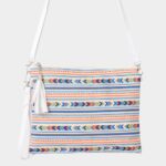 Aztec Patterned Wristlet Clutch / Crossbody Bag - Image 3