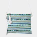 Aztec Patterned Wristlet Clutch / Crossbody Bag - Image 2