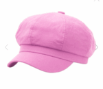 Cotton Solid Color Newsboy Hats - Image 4