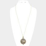 Elephant Magnifying Glass Pendant - Image 3