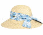 Braid Straw Sun Cloche Hats W/cloth Band - Image 2
