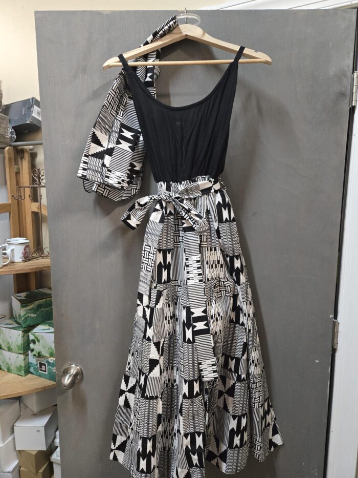 Geometric Pattern Sundress - Image 7