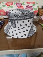 Paisley Print Reversible Bucket Hat - Image 8