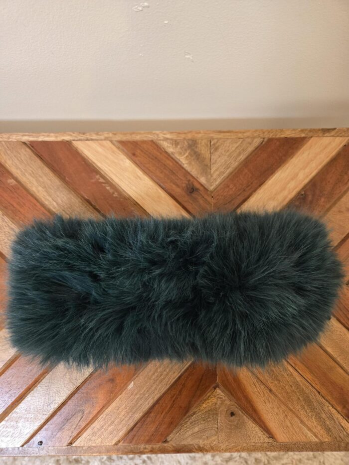 Faux Fur Headband W/ Black Interior - Image 4