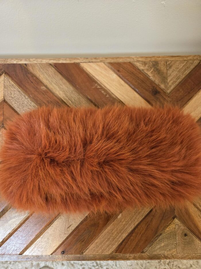 Faux Fur Headband W/ Black Interior - Image 5