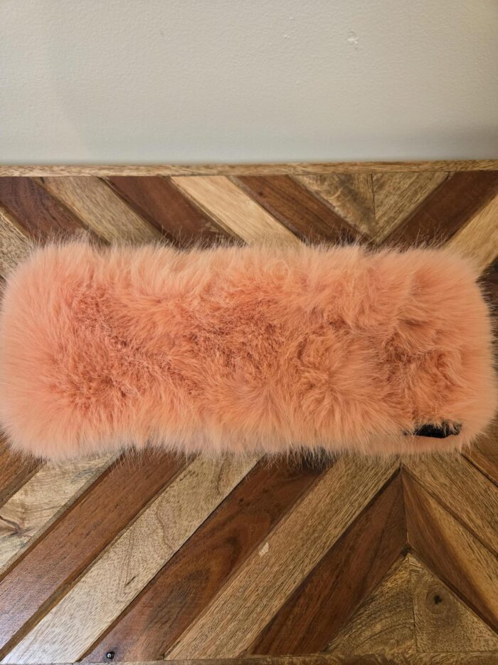 Faux Fur Headband W/ Black Interior - Image 2