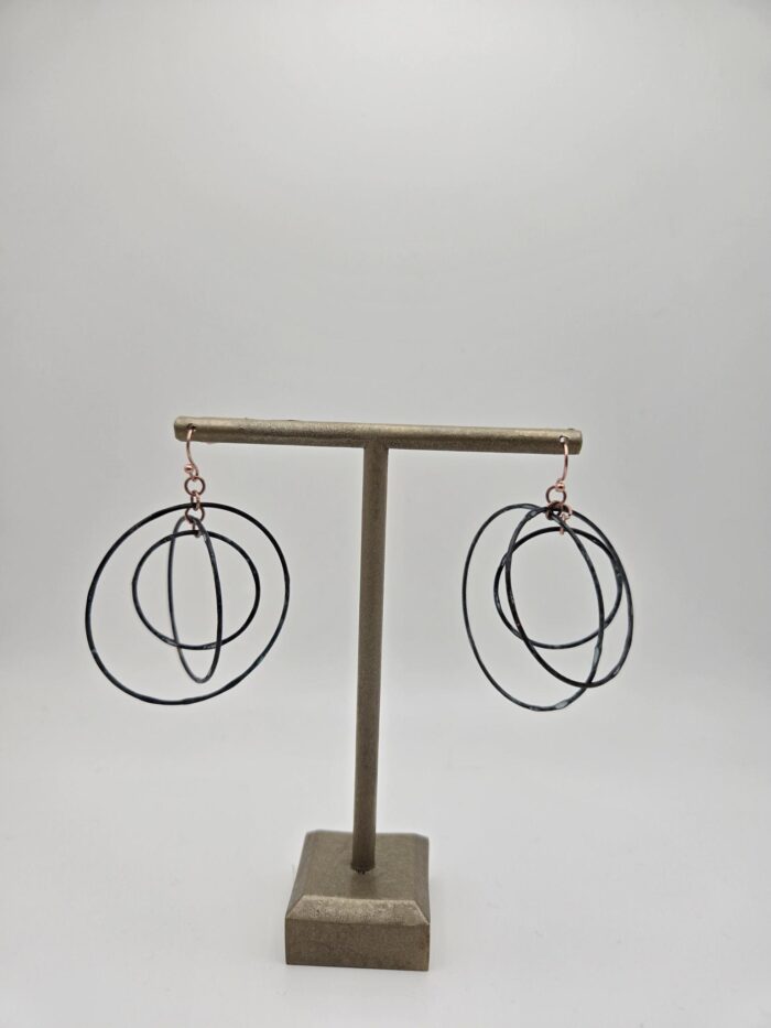 Triple Layer Hoop Earrings - Image 1