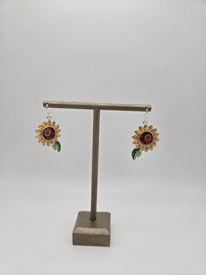 Sunflower Earrings - Image 1